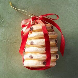 Anthropologie Cookie Stack Ornament Christmas NEW